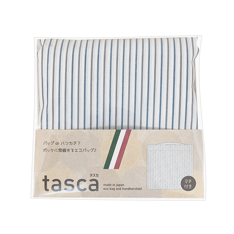 tasca(ta ska ) Pocket ... make eko-bag domestic production made in Japan lady's folding inset attaching tote bag handkerchie shopping carrying compact present 