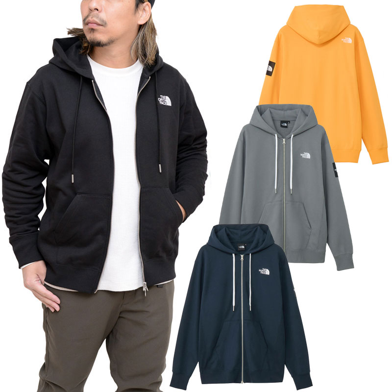THE NORTH FACE スクエアロゴフルジップ メンズ NT12037 - 最安値