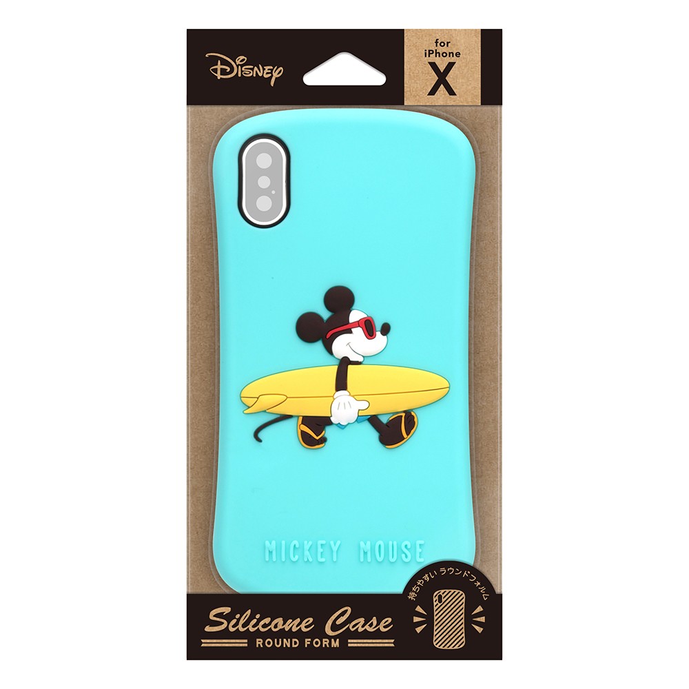 PGA iPhone X用 シリコンケース ミッキーマウス PG-DCS370MKY iPhone用ケースの商品画像