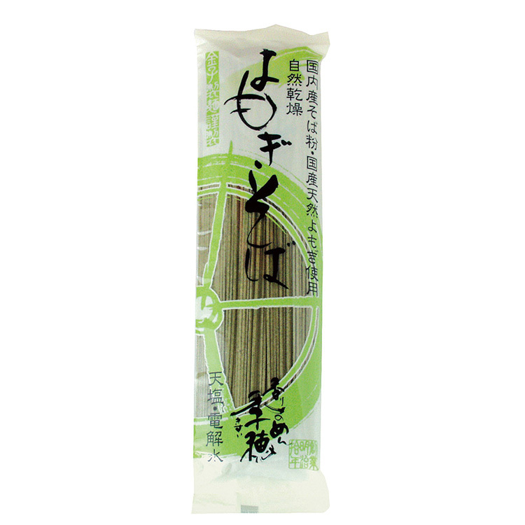 金子製麺 季穂 よもぎそば 240g×3個 日本そばの商品画像