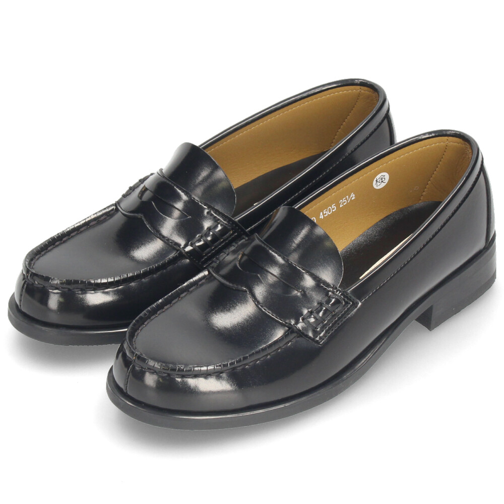  Hal ta Loafer 4505 HARUTA женский студент 3E[ размер замена OK] монета Loafer стандартный посещение школы студент обувь форма обувь 