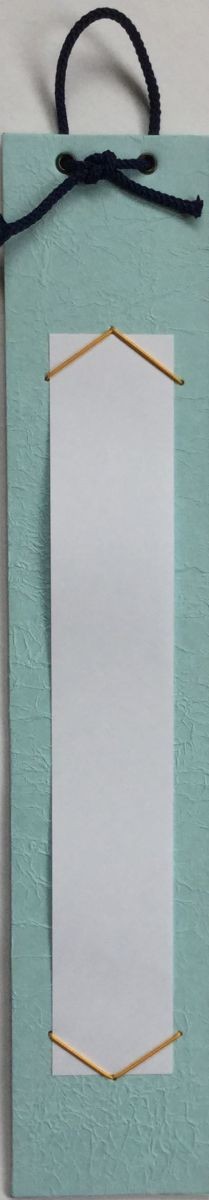  tanzaku ..( средний ширина tanzaku 6×36,3cm для ) рука .... бумага бледно-голубой 