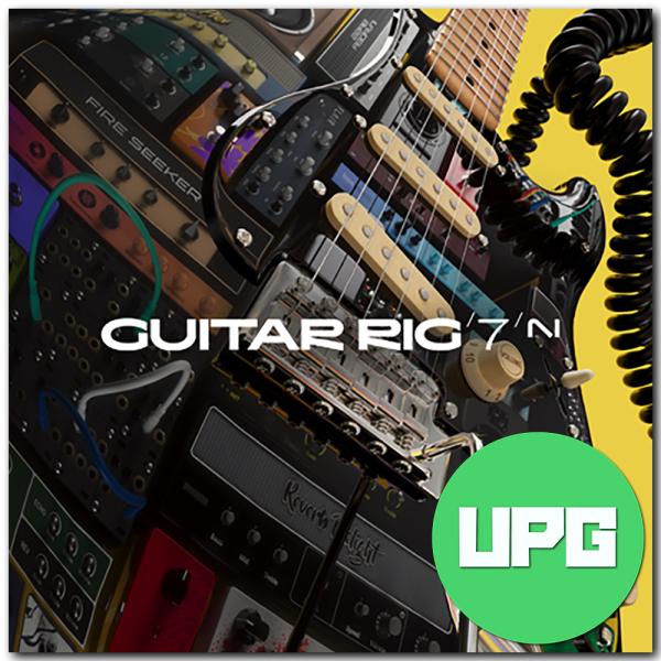 Native Instruments(neitib instrument uru men tsu) Guitar Rig 7 Pro Upgrade ( download code )