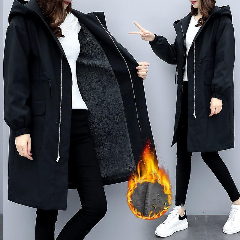  Mod's Coat женский moz жакет осень-зима 40 плата пальто длинный длина casual с капюшоном пуховик внешний теплый стиль 