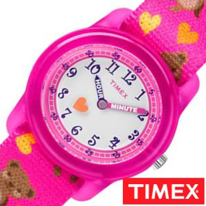  Timex наручные часы время чай коричневый -TIMEX часы TIME TEACHERS Kids девочка белый TW7C16600