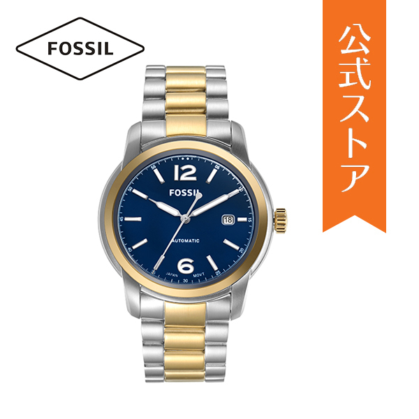 FOSSIL FOSSIL HERITAGE ME3230 （シルバー×ゴールド/ブルー） メンズウォッチの商品画像