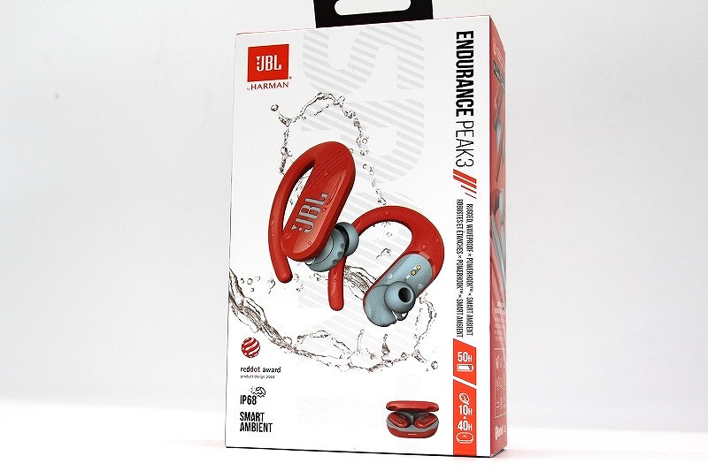 JBL 防水防塵対応完全ワイヤレスイヤホン JBL Endurance Peak 3