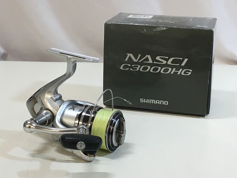 【新品】シマノ ナスキー C3000HG スピニングリール シマノ(SHIMANO) 16 ナスキー C3000HG 035738｜アウトドア用品