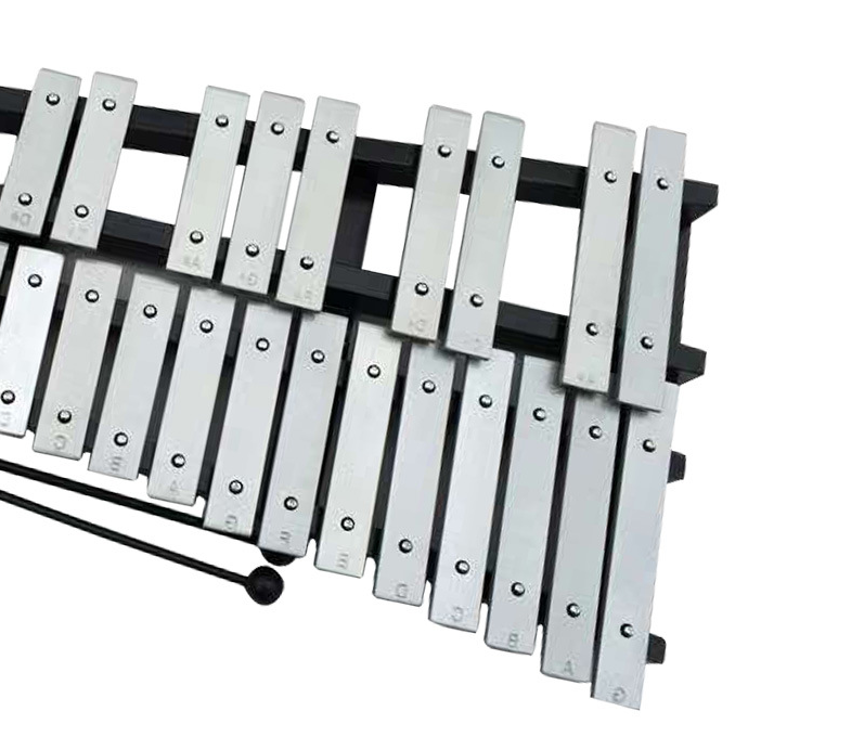  metallophone Glo  ticket musical instruments folding desk metallophone desk 30 sound folding mallet 4ps.@ storage case attaching keyboard beginner musical performance practice present musical performance .. on Live Event 