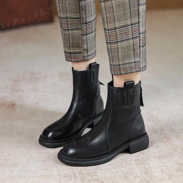  short boots lady's original leather cow leather 2021 pair . fatigue not black ko-te50 fee 40 fee put on footwear ... inside boa oxford shoes winter autumn spring 
