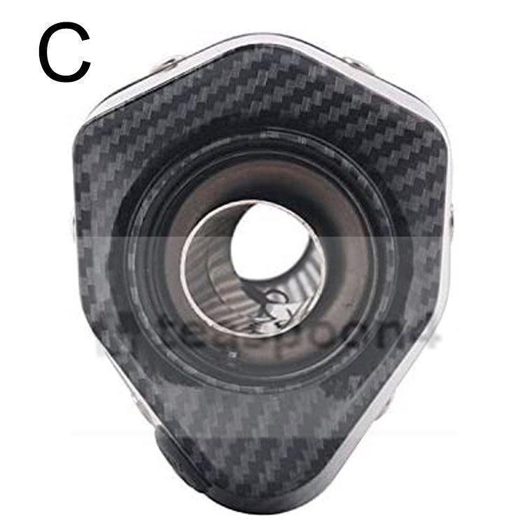 .mm φ. мотоцикл глушитель slip-on глушитель мотоцикл muffler внутренний дефлектор разница включено ..mm универсальный внутренний дефлектор имеется 