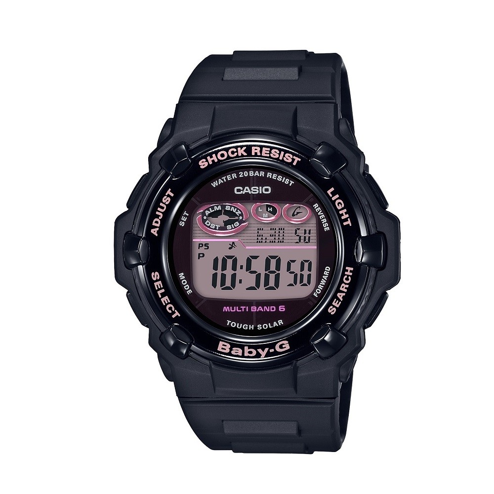 CASIO BABY-G チェリーブロッサム・カラーズ BGR-3000CB-1JF （ブラック） BABY-G レディースウォッチの商品画像