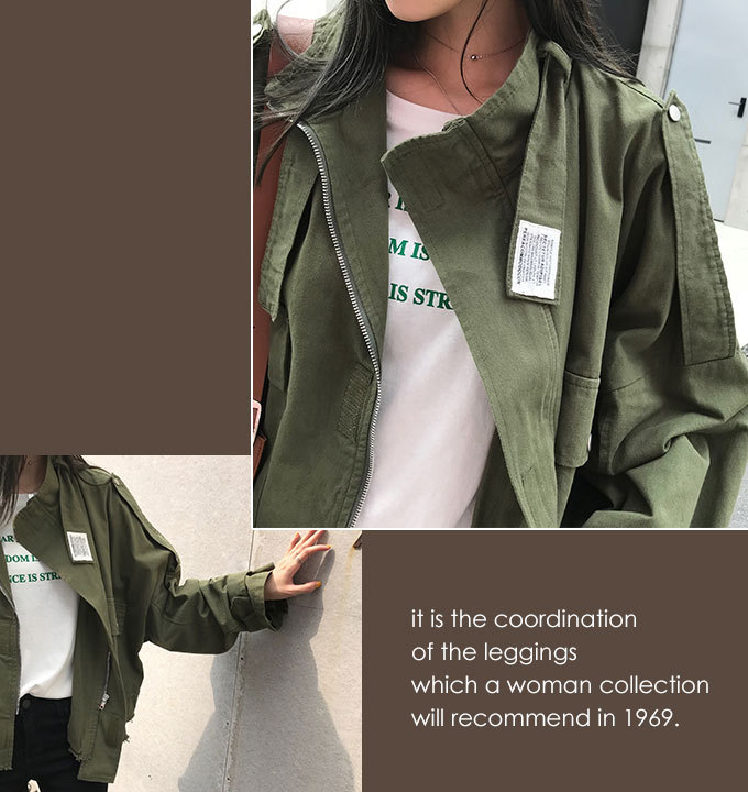  внешний блузон жакет женский осень весна тонкий милитари свободно короткий casual body type покрытие перо тканый 