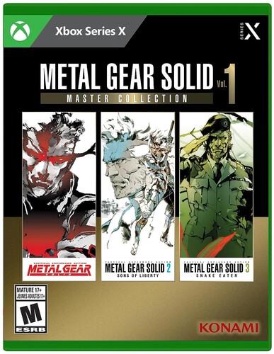 Metal Gear Solid: Master Collection Vo1. 1 for Xbox Series X and Xbox One Северная Америка версия импорт версия soft 