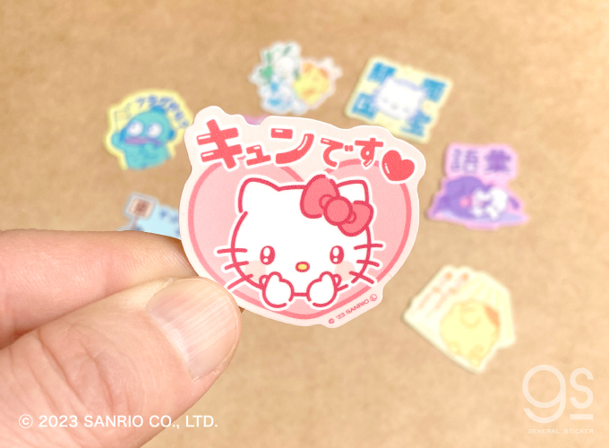  Sanrio ... Kitty космос .. идол коробка герой стикер Sanrio .ta декоративный элемент симпатичный бренд стикер gs официальный товары LCS-1591