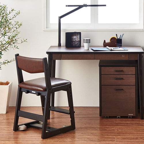 ルトラ コーディネートチェア W425×D465～490×H774×SH435～525mm SDC-738BGDW （ブラウン）