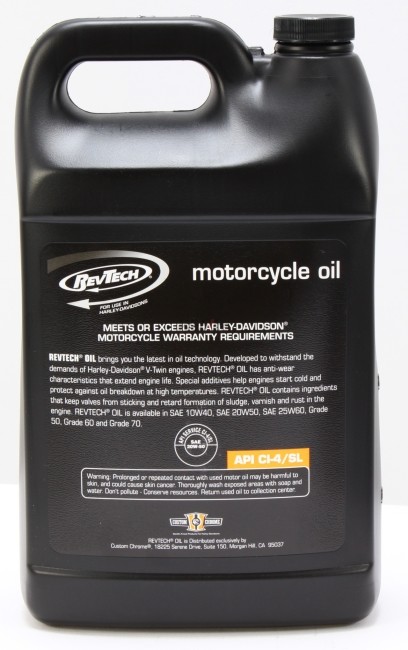 RevTech revtech моторное масло [20W50][4 -тактное масло ] емкость :3784ml (1 галлон ) Harley Davidson прочее HARLEY-DAVIDSON Harley Davidson 