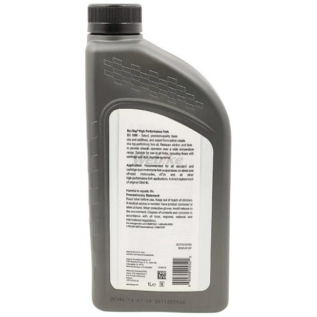 BEL-RAY Bel-Ray HIGH PERFORMANCE FORK OIL высокий Performance вилочное масло [10W][1L][ вилочное масло ] подвеска масло * вилочное масло 