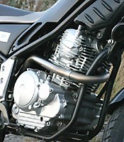 dB*sti- бисер titanium выхлопная труба втулка тормозные колодки XT250X Serow 250 Tricker YAMAHA Yamaha выхлопная труба muffler 