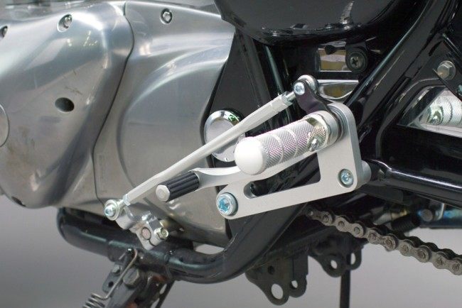 COERCE COERCE fixed гоночная подножка цвет : серебряный анодированный алюминий Estrella KAWASAKI Kawasaki задняя подножка подножка подвеска 