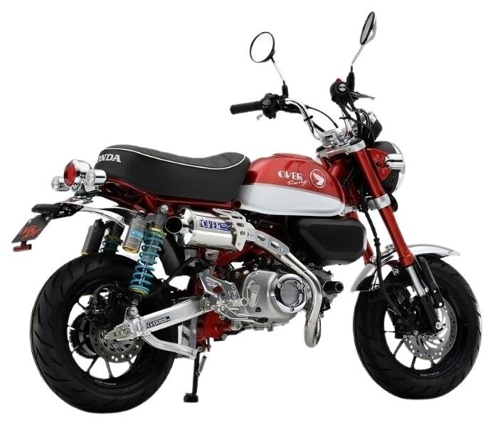 SPECIAL-MONKEY専用 OVER RACING ステンオーバル アップマフラー（Monkey125 18-20