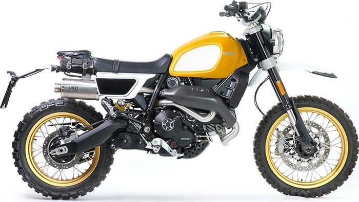 UNIT GARAGE единица гараж Complete комплект Fuoriluogo бак цвет : желтый SCRAMBLER DESERT SLED DUCATI Ducati 