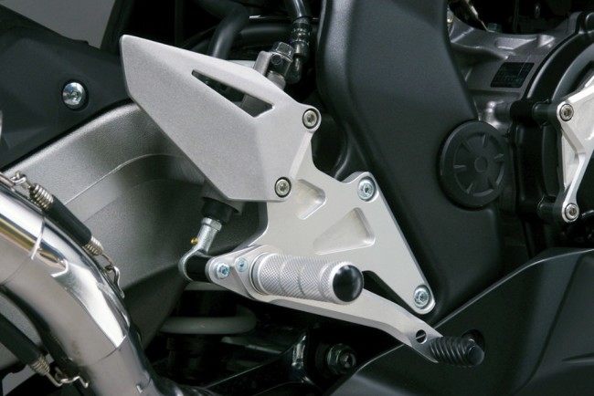 WR*S RR z Battle Step WS|WK цвет : серебряный анодированный алюминий CBR250RR HONDA Honda задняя подножка подножка подвеска 