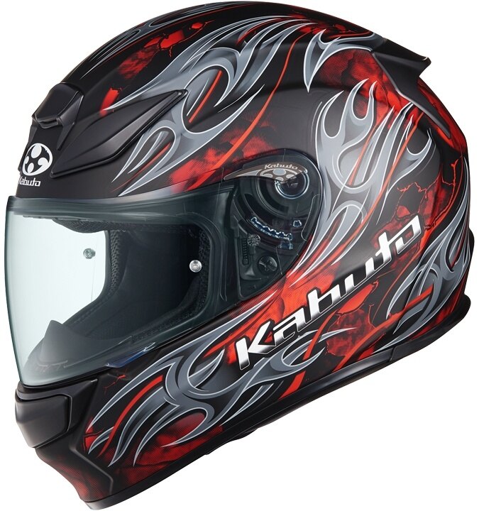 OGK Kabuto SHUMA FLAME Lサイズ（59-60cm） フラットブラックブルー