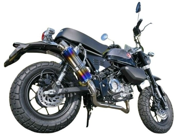R-EVO チタンサイレンサー 政府認証（モンキー125/8BJ-JB03）G1003-53-007の商品画像