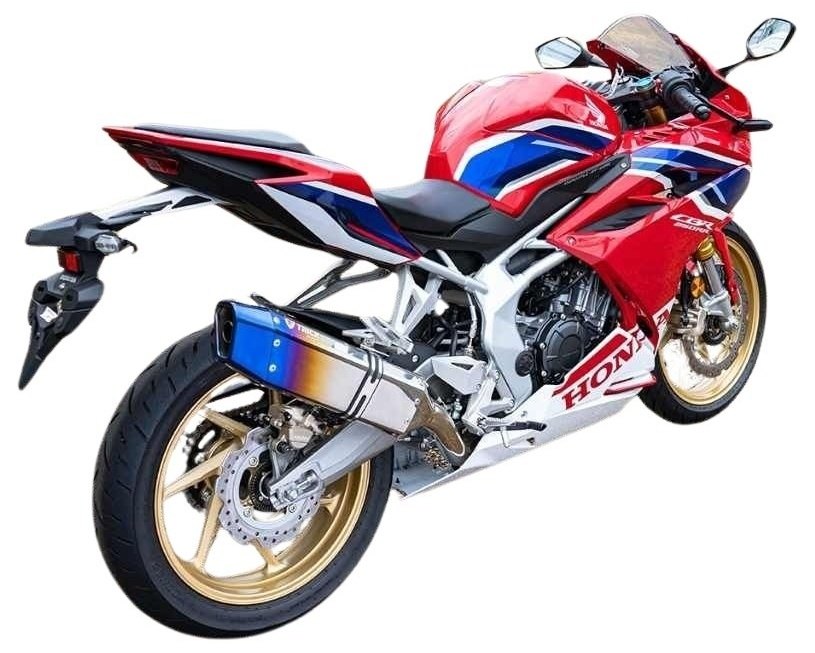 TRICK STAR 政府認証フルエキゾーストマフラー IKAZUCHI 焼チタン（CBR250RR 17-20/8 20/9-22/2BK-MC51）JFS-109B-L4YTの商品画像