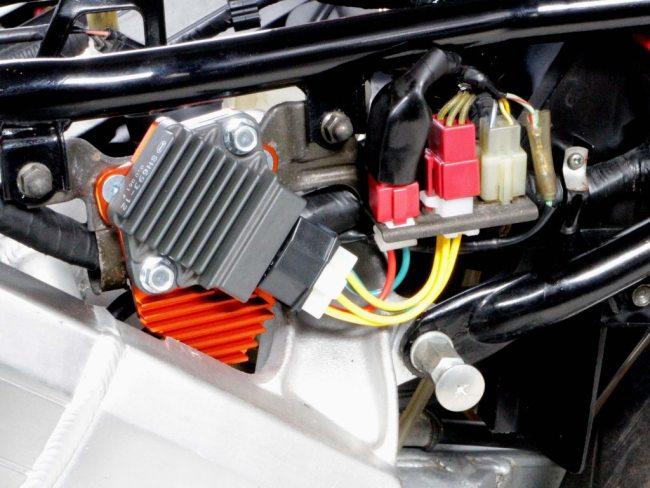 DMR-JAPANti- M a-ru Japan регулятор изменение комплект цвет : серебряный NSR250R HONDA Honda регулятор * выпрямитель электрический серия 