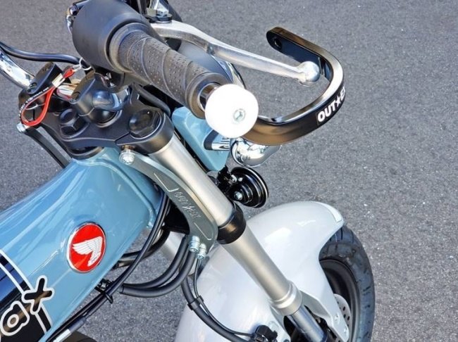 OUTEXau Tec s вынос руля стабилизатор цвет : анодированный алюминий стальной Dux 125 HONDA Honda подвеска подвеска 