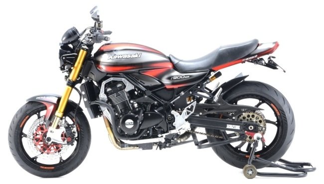 NITRO RACING Nitro рейсинг down камера специальный подрамник комплект цвет : черный Z900RS KAWASAKI Kawasaki подрамник рама 