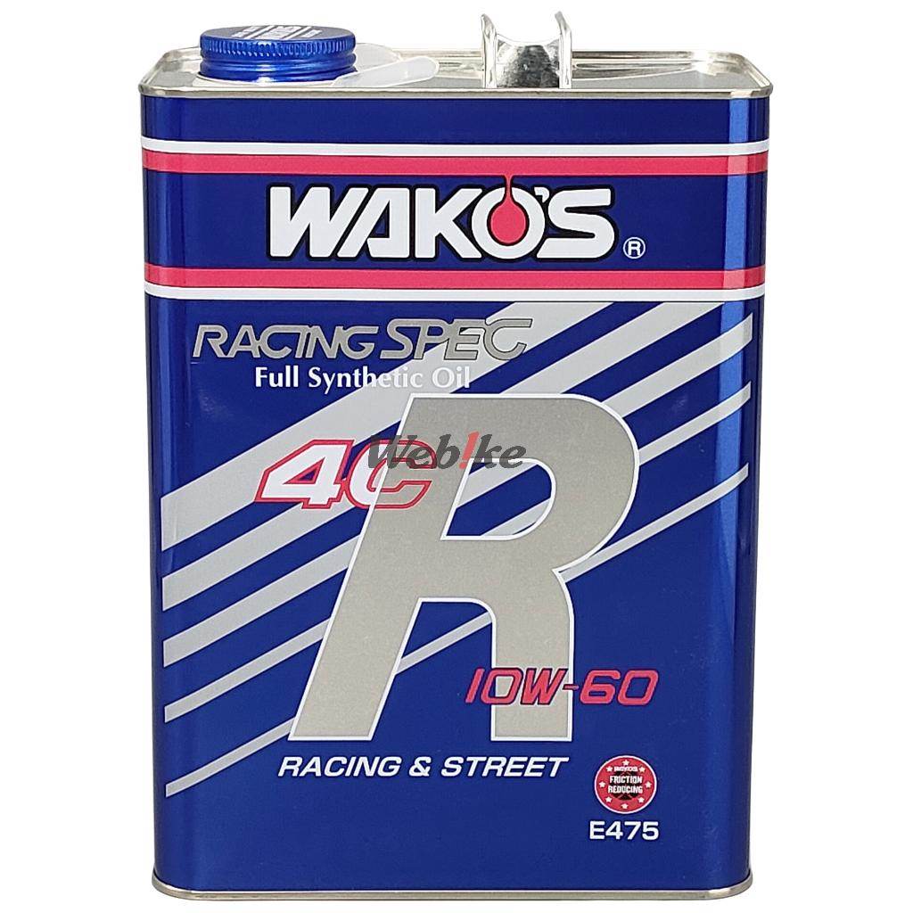 WAKOS WAKOS 4CR-60 10W-60 4L エンジンオイルの商品画像