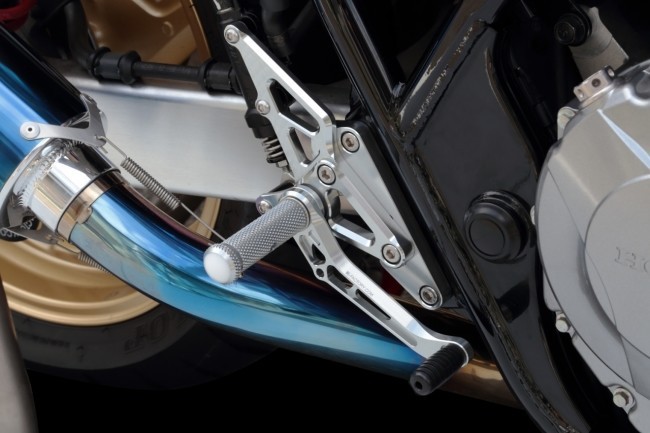 K-FACTORY Kei Factory lai DIN g подножка стойка Gold CB400 Revo CB400Super BOLDOR CB400SF HONDA Honda задняя подножка подножка подвеска 