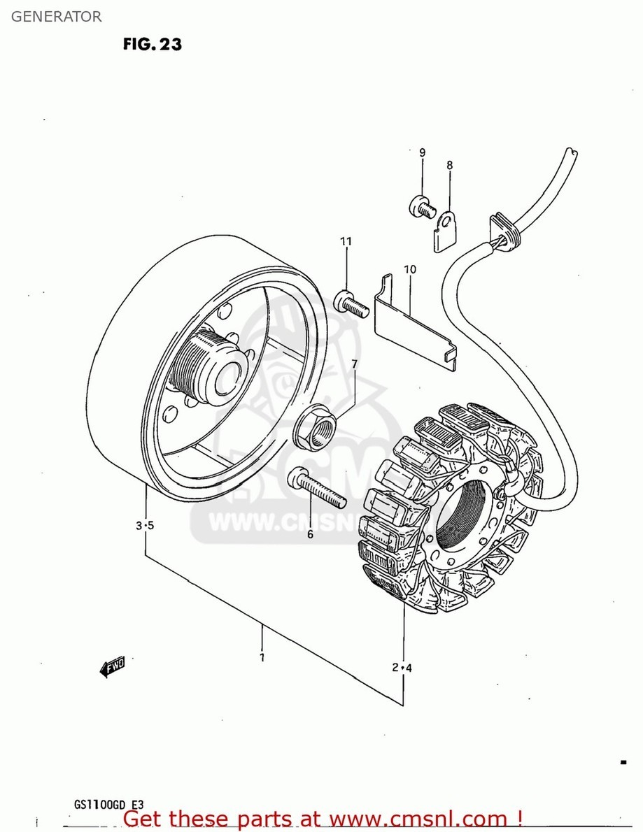 CMS CMS:si- M es(31401-09300) STATOR ASSEMBLY