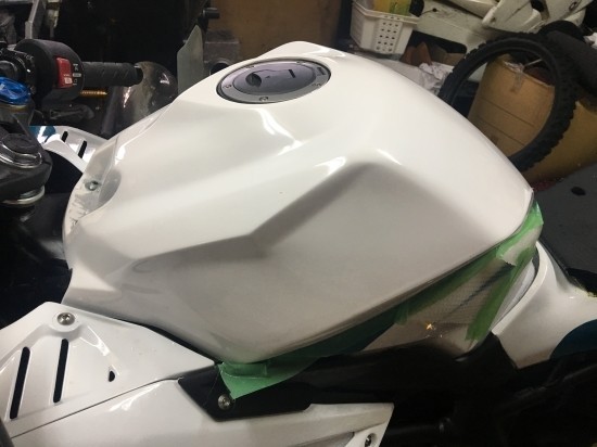 M-DESIGN: M design M-DESIGN tanker half cover CBR250RR HONDA Honda 