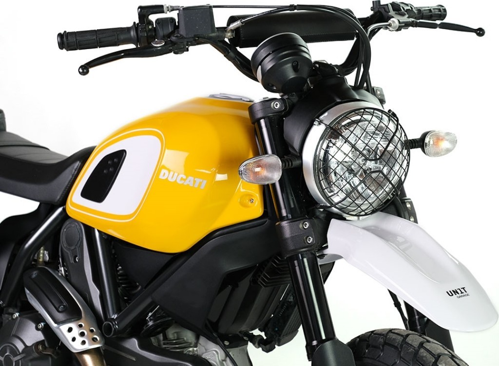 UNIT GARAGE UNIT GARAGE: единица гараж Complete комплект Fuoriluogo бак цвет : желтый Scrambler 800 DUCATI Ducati 