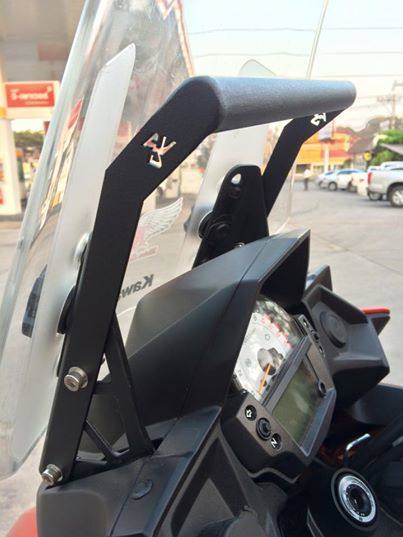 ADV TECHe-ti-bi Tec GPS Bracket Panel Installation VERSYS650 KAWASAKI Kawasaki прочее GPS* радар * navi опция * ремонт детали электронное оборудование 