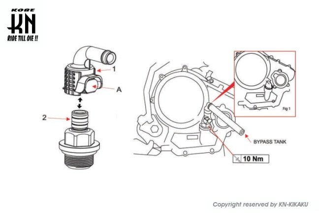 KN план Kei enkikak[UmaRacing] масло дыхательный клапан Attachment A модель :90 раз / цвет : красный 