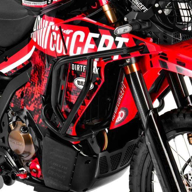 ZETA Gita Gita racing (ZETA RACING) pipe tank guard CRF250RALLY CRF250RALLY(S) CRF300L RALLY HONDA Honda HONDA Honda HONDA Honda 