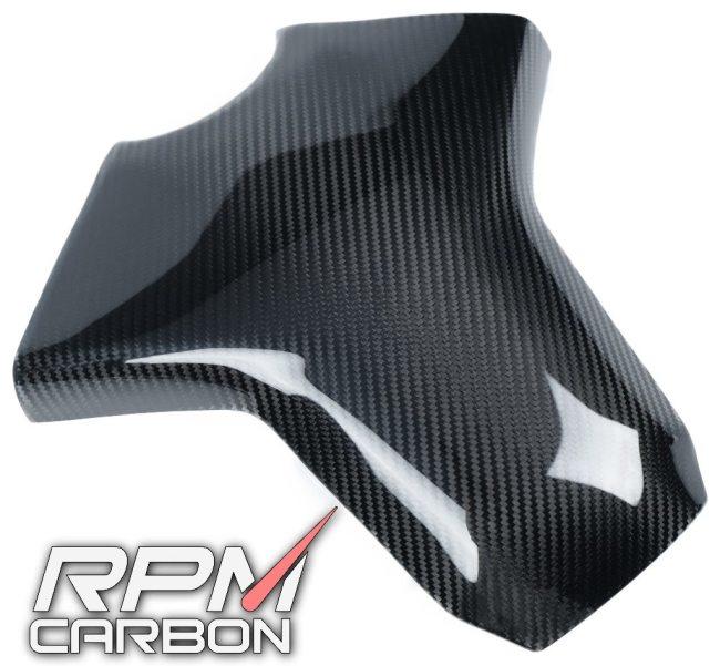 RPM CARBONa-rupi- M carbon Tank Cover for MONSTER 1200 Finish:Matt / Weave:Twill MT-09 FZ-09 YAMAHA Yamaha YAMAHA Yamaha 