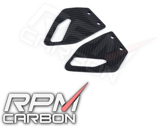 RPM CARBONa-rupi- M carbon Heel Guards for XSR900 Finish:Glossy / Weave:Forged Carbon XSR900 YAMAHA Yamaha 