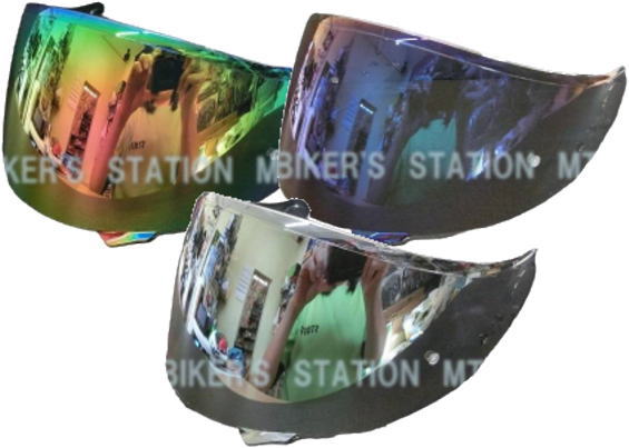 SHOEI CNS-1 スモークミラーシールド（ファイアーオレンジ）の商品画像