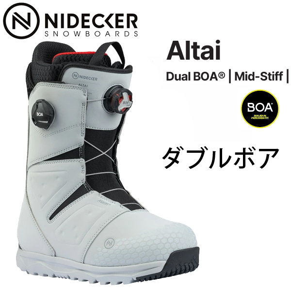 NIDECKER ALTAI 24-25 Black スノーボード ブーツ - 最安値・価格比較