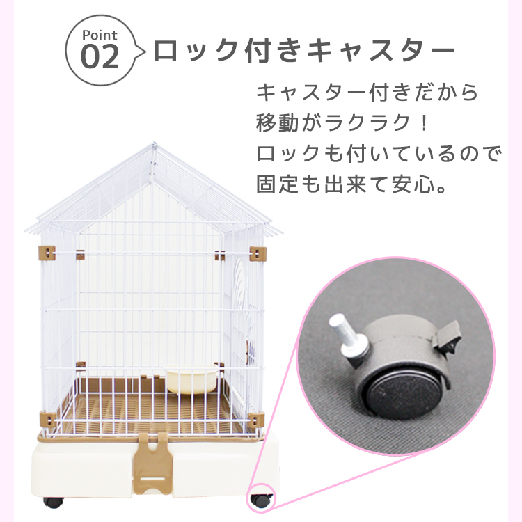  cat cage 1 step with casters drawer tray wide easy installation light weight hedgehog ... ferret small animals pra cage pet cage cat cage interior house 
