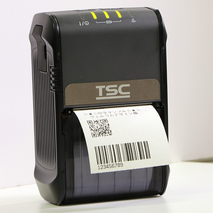 ウェルコムデザイン モバイルラベルプリンタ Alpha2R（MFi認証、ライナーレス対応モデル） ALPHA2RBTLX サーマル