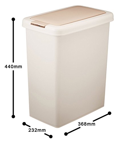  солнечный ko- пластик (SankoPlastic) мусорная корзина кухня минут другой one кнопка 26.5L свет бежевый 
