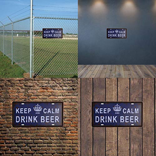 [USA american design ]KEEP CALM AND DRINK BEER slowly .. put on .. beer also USA kitchen restaurant Cafe 
