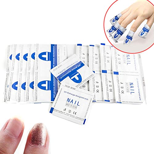 Chimoto простой гель ногти съемник 100pcs ногти off хлопок Gelnail remover